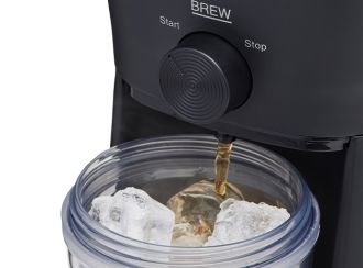 Iced coffee maker block