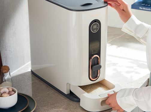 rice dispenser block