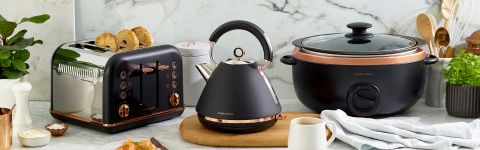 Rose gold collection by Morphy Richards